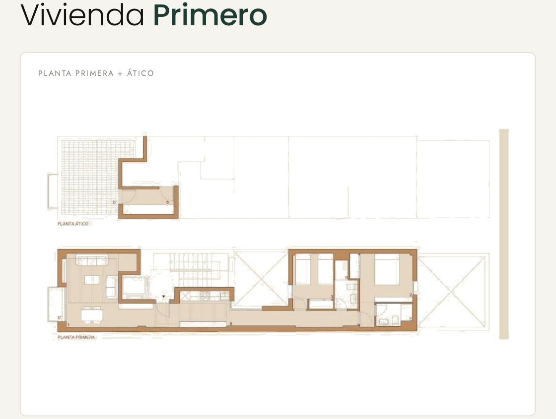 Plano vivienda Primero