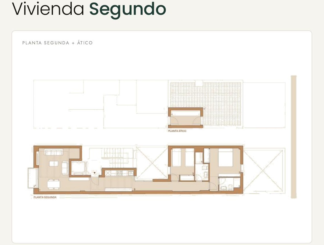 Plano vivienda Segundo